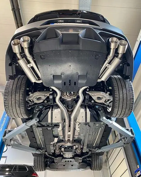 Grail Komplettanlage Ford Mustang 5.0 MACH 1 V8 Gen. 6 S550 FL Coupé (Bj. 2018-2024)(US-Modell) - 3 Zoll ECE