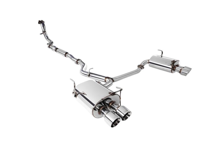 XFORCE Abgasanlage Subaru Impreza WRX 11–14 – 3" Turbo-Back