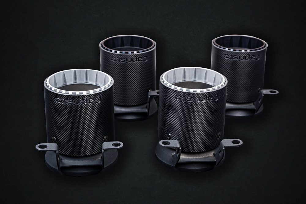 Capristo Endrohr-Set Lamborghini Huracán Performante Edelstahl Carbon