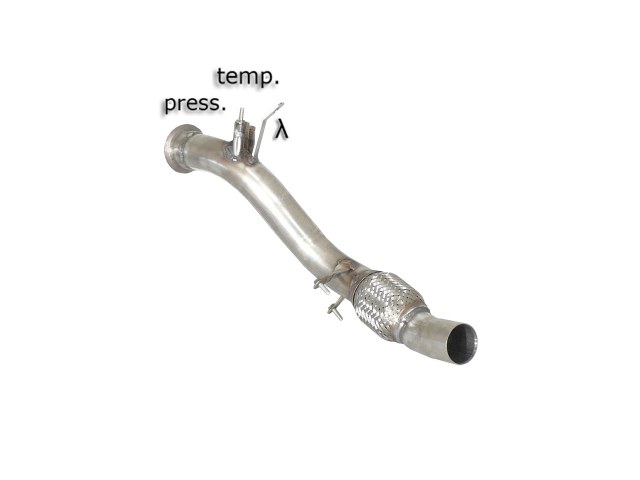 Downpipe + DPF-Ersatzrohr Set BMW 120d E81 N47D20A | Ragazzon