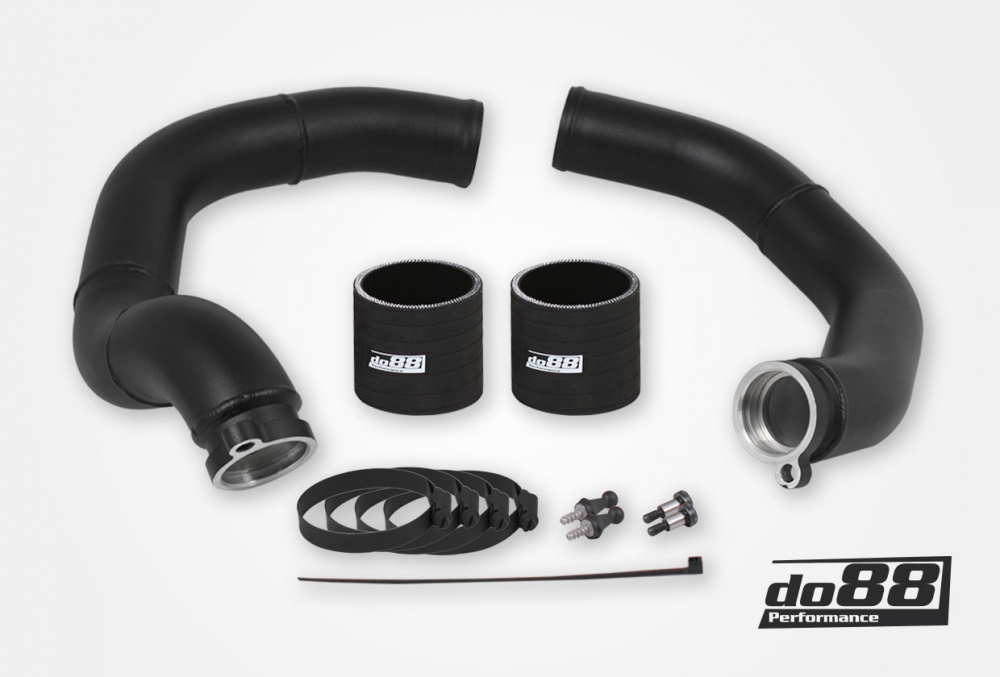 do88 Druckrohr Set Aluminium BMW M3 F80 M4 F82 F83 S55 57mm