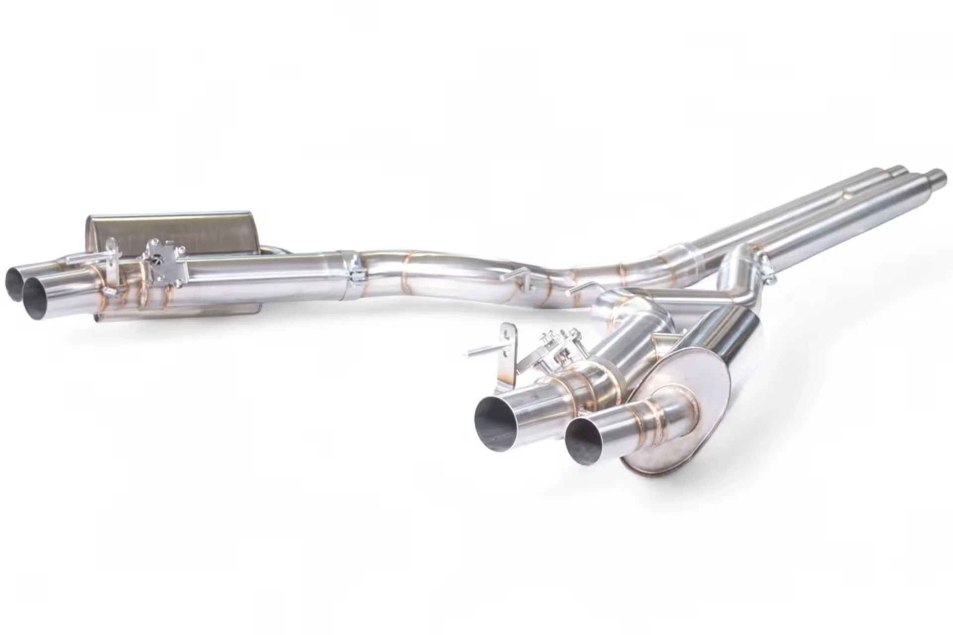 Hurricane 3,5" Abgasanlage für Ford Mustang Coupe 5.0 Gen. 6 FL
