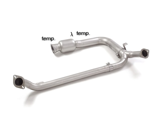Downpipe + DPF-Ersatzrohr Set Porsche Cayman 982 2.0 Turbo | Ragazzon