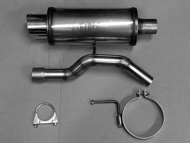 Magnaflow Schalldämpfer für Citroen C3