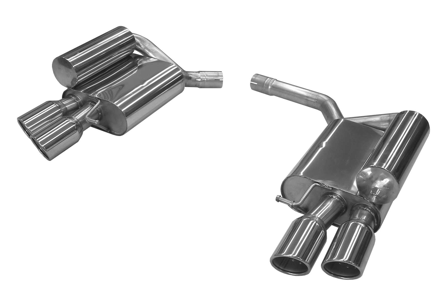 BN-Pipes Endschalldämpfer Audi S5 B8 3.0T Edelstahl EG-Gutachten