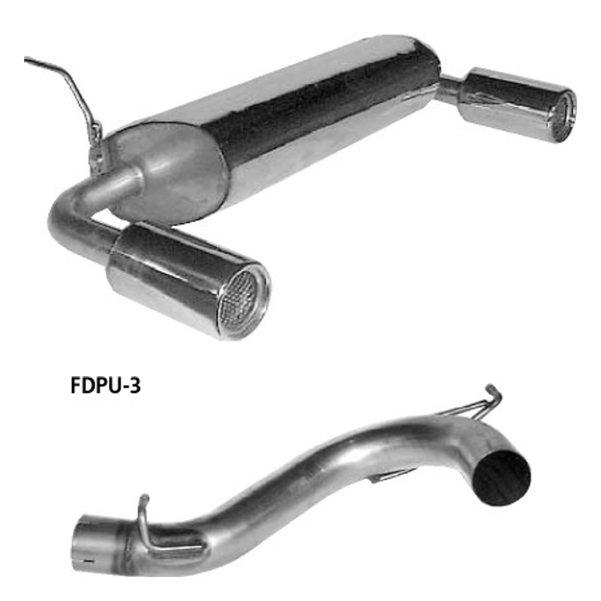 Bastuck Endschalldämpfer – Ford Puma Puma Querschalldämpfer