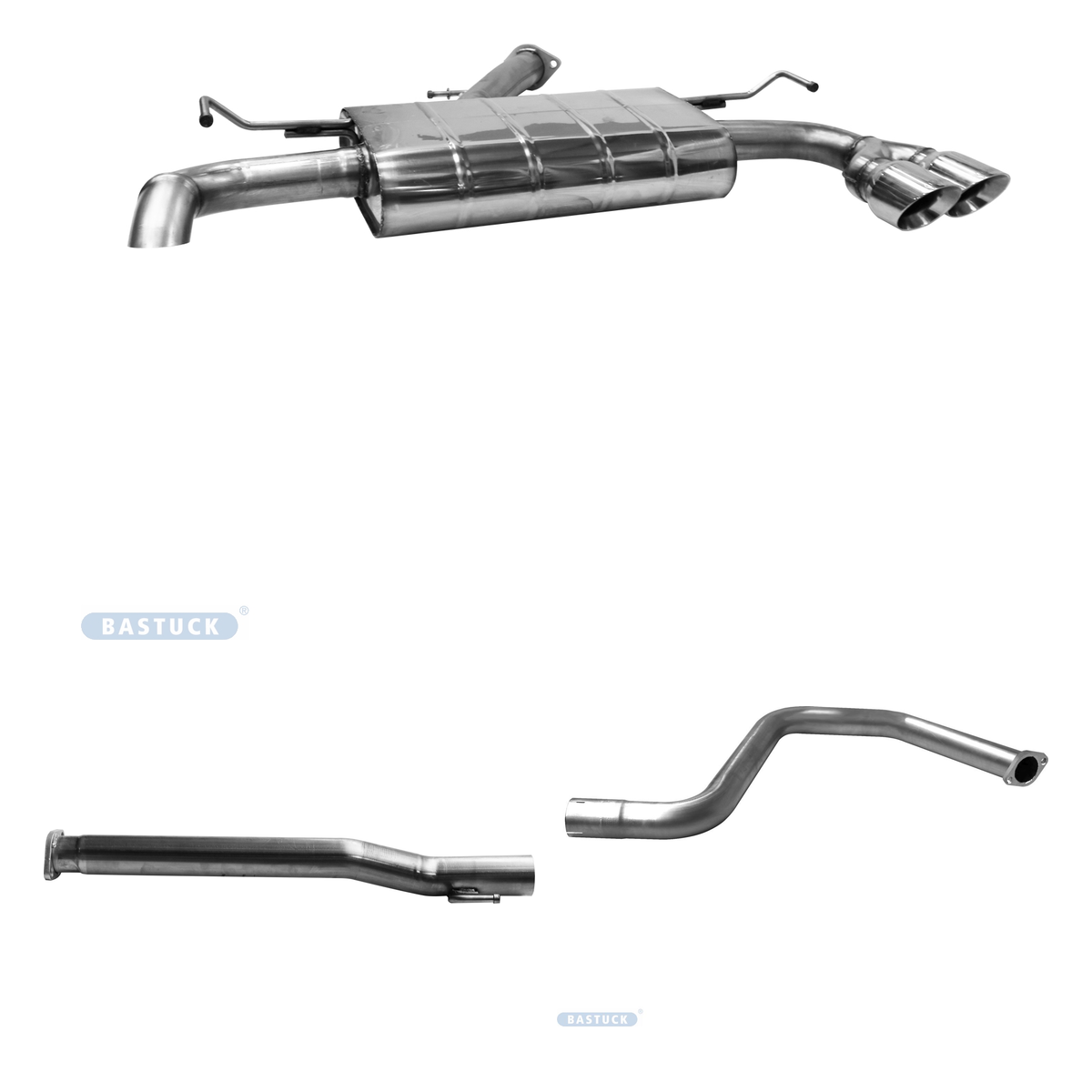 Bastuck Komplettanlage – Hyundai i30 i30 PD 1.5l T-GDI incl. Fastback Facelift ab Baujahr 2020