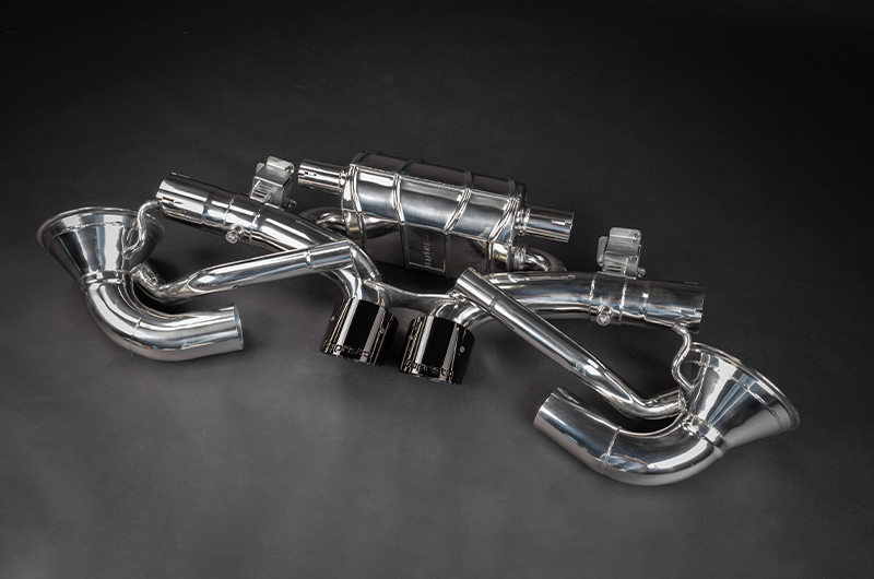 Capristo Rennsportabgasanlage Porsche 991.2 GT3 OPF 250 Zellen