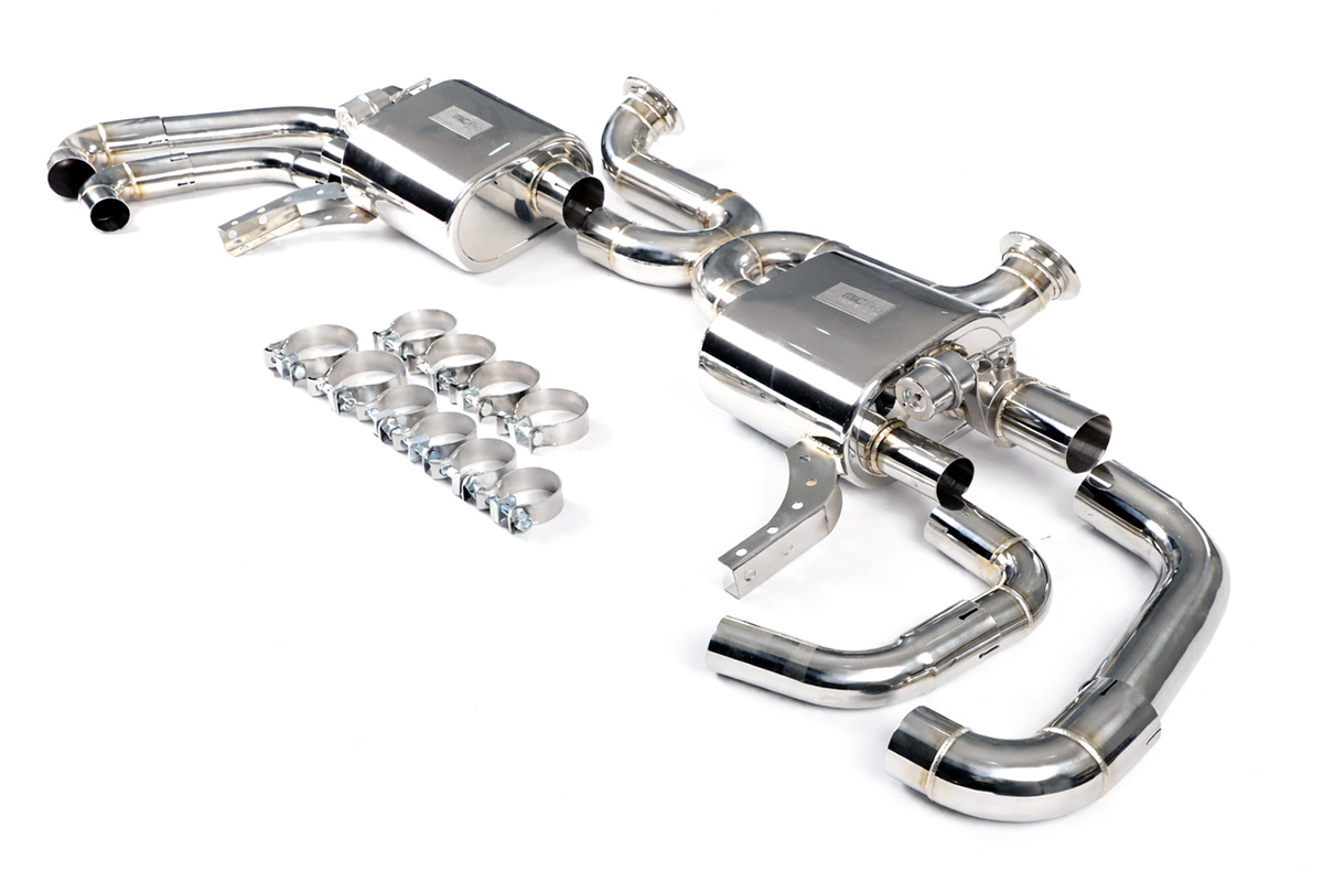 Abgasanlage Audi R8 4.2 V8 08–12 – Klappenanlage mit Klappensteuerung