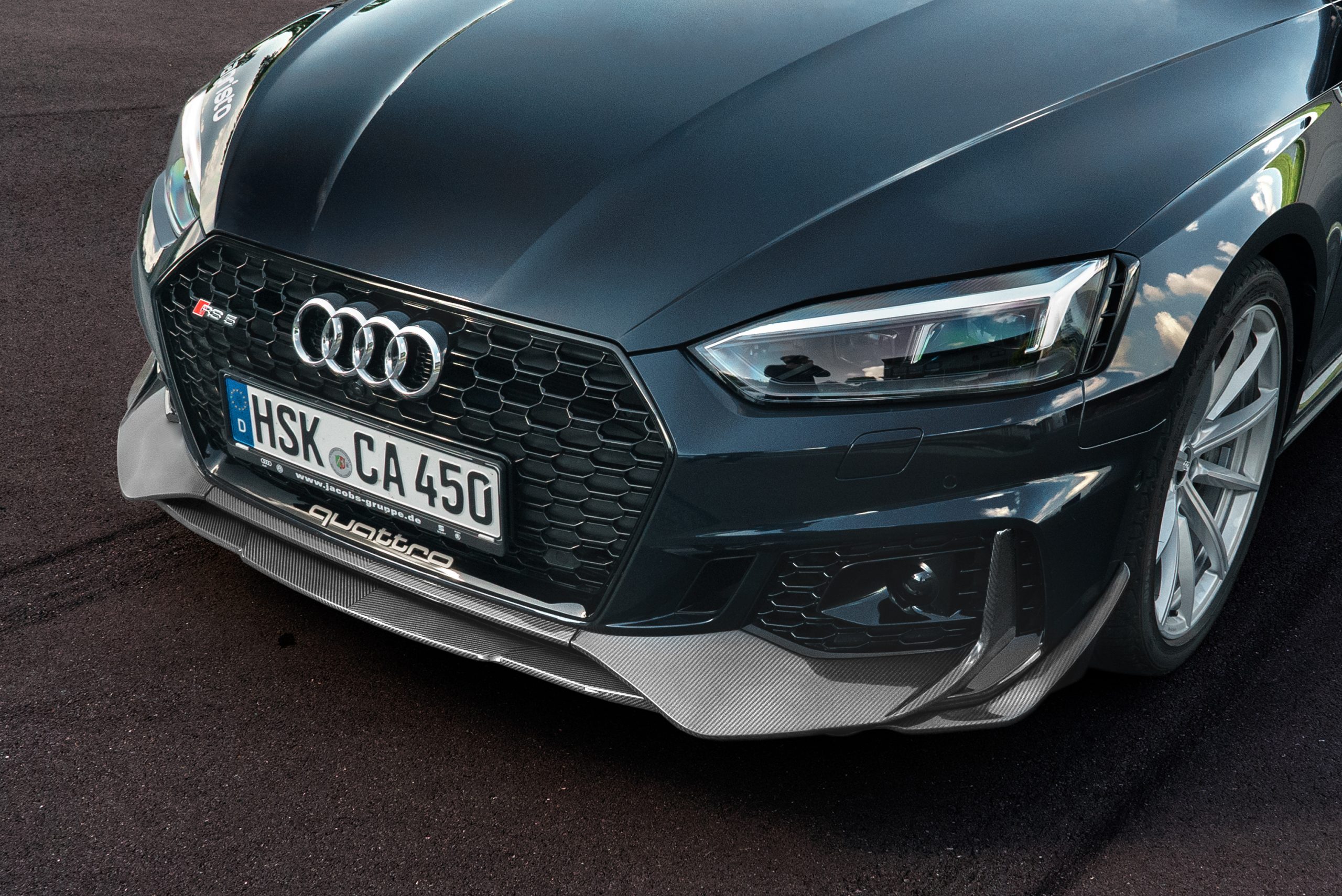 Capristo Frontspoiler Set aus Vollcarbon matt für Audi – bis Baujahr 02/2019