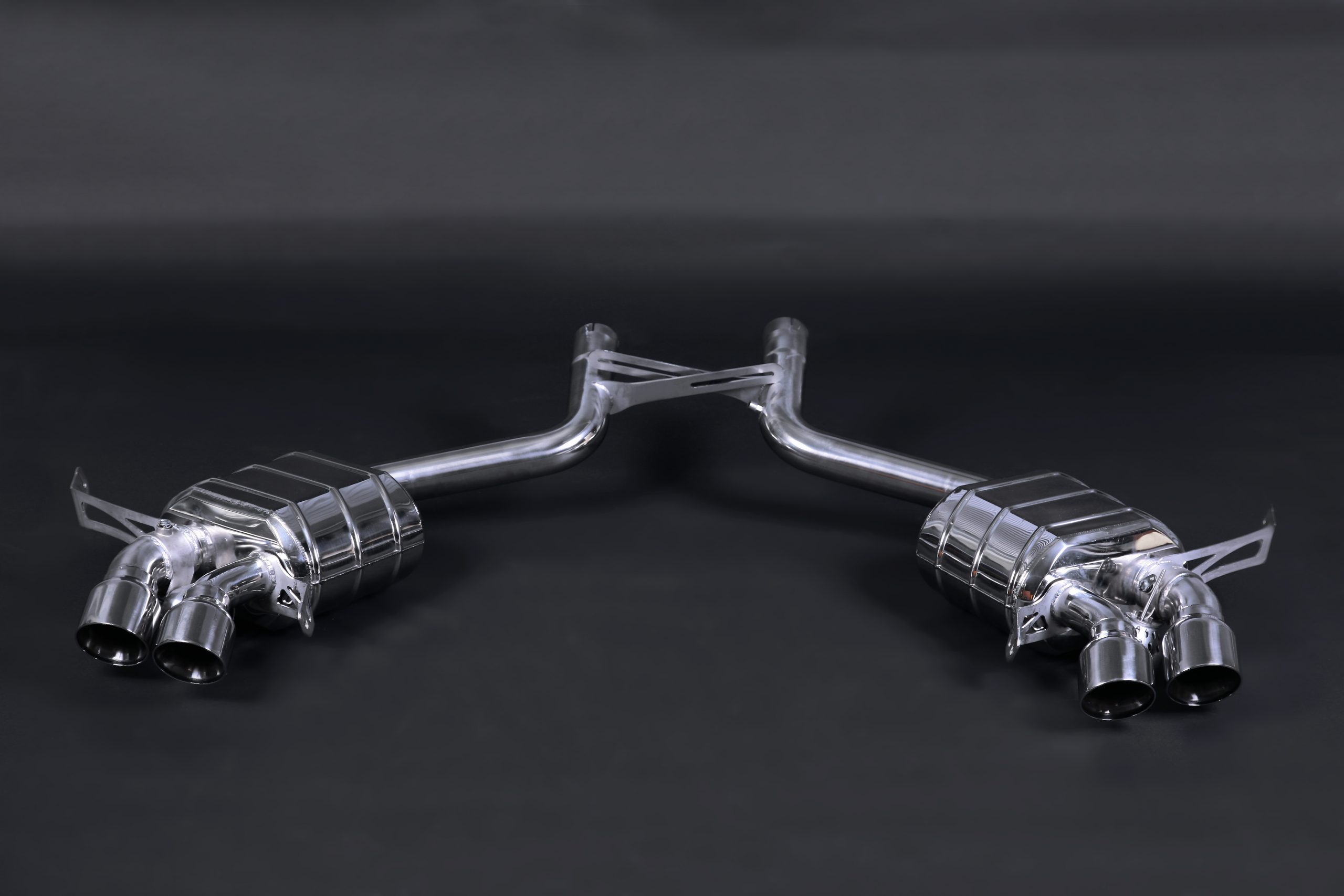 Capristo Klappenauspuff Maserati GranTurismo V8 mit CES-3 ECE
