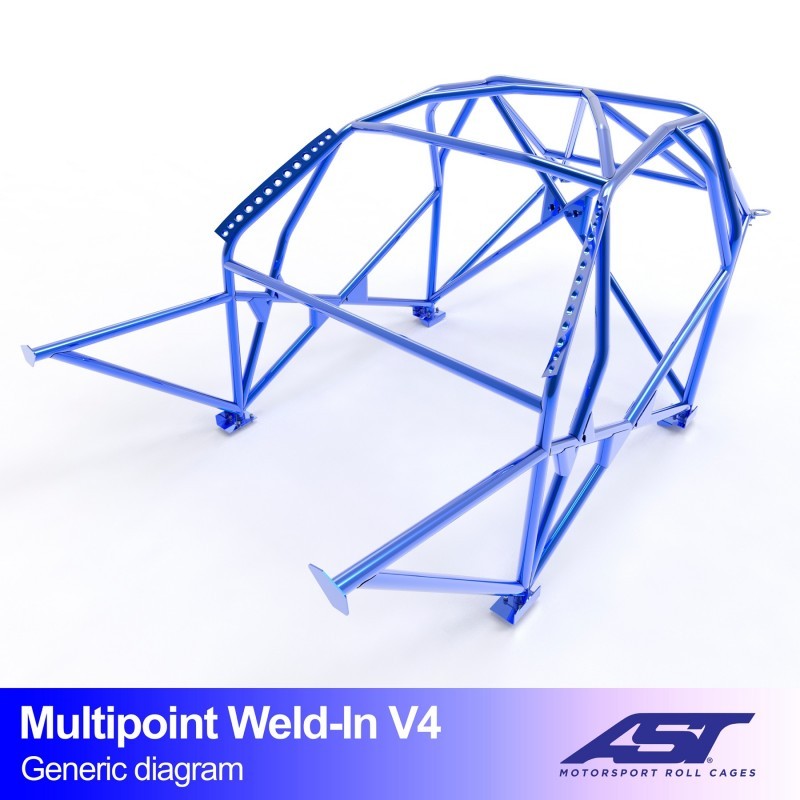 Kafig  VOLKSWAGEN Golf (Mk5) 5-door Hatchback MULTIPOINT WELD IN V4