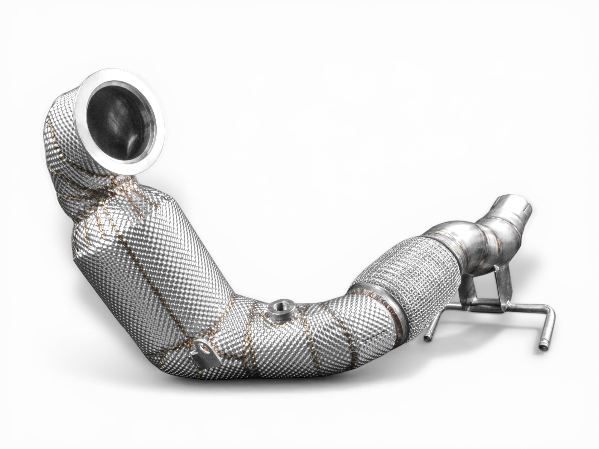 Bull-X Downpipe 2,5" VAG EA211 1.2 TSI Generation (Euro 6) (mit ECE*) CJZC/CJZD - inkl. 100 Zellen Sportkat (ohne Betriebserlaubnis)
