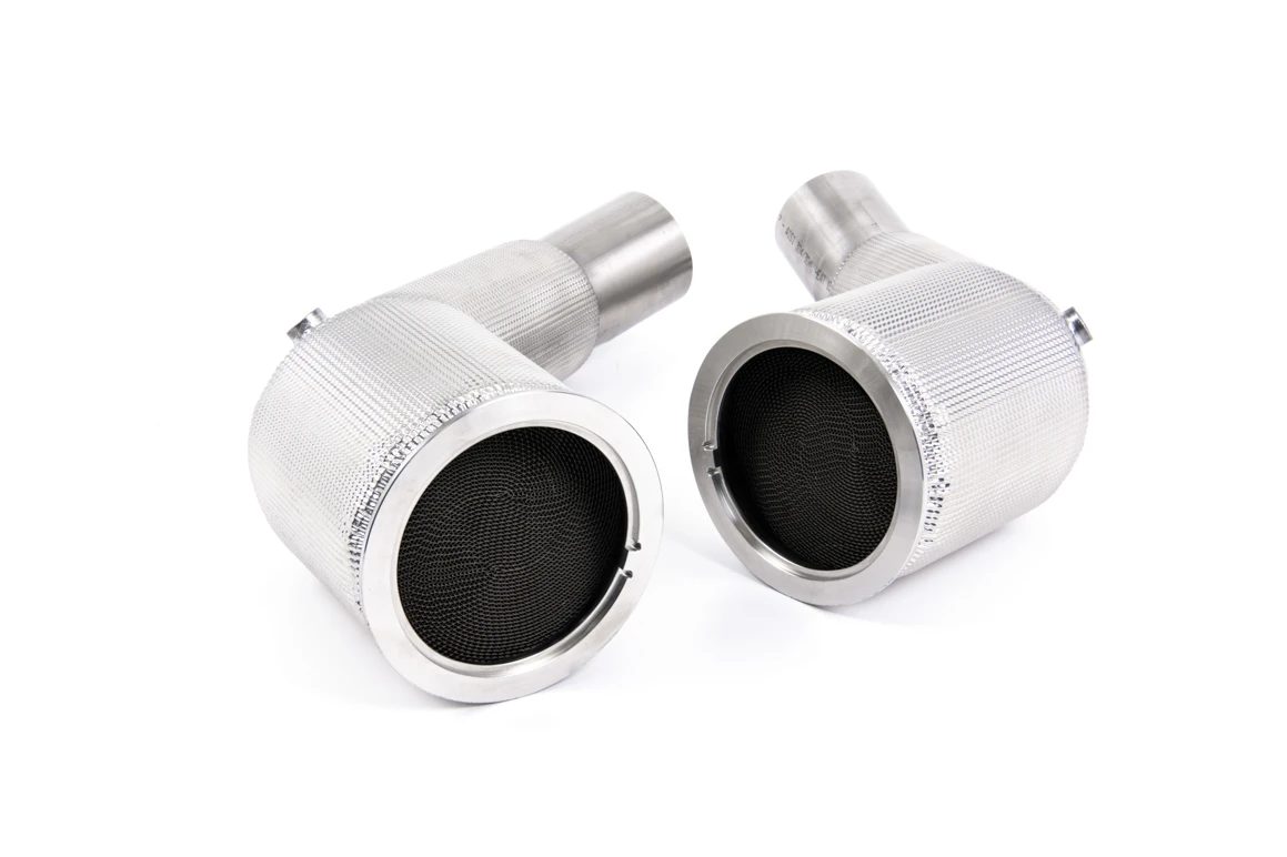 Milltek Sport Downpipe passend für Audi RS6 & RS7 C8 4.0 V8 bi-turbo & S8 D5 4.0 V8 Saloon Sedan 80mm