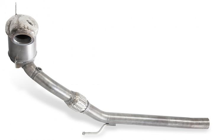 HJS Downpipe ECE 65/80mm 200 cpsi Golf 7 Audi A3 III Seat Leon III