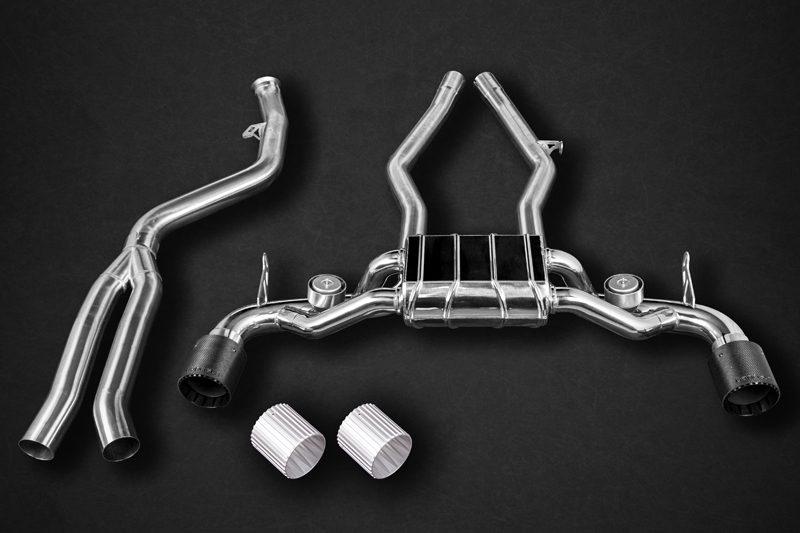 Capristo Klappenendschalldämpfer für Toyota Supra ECE