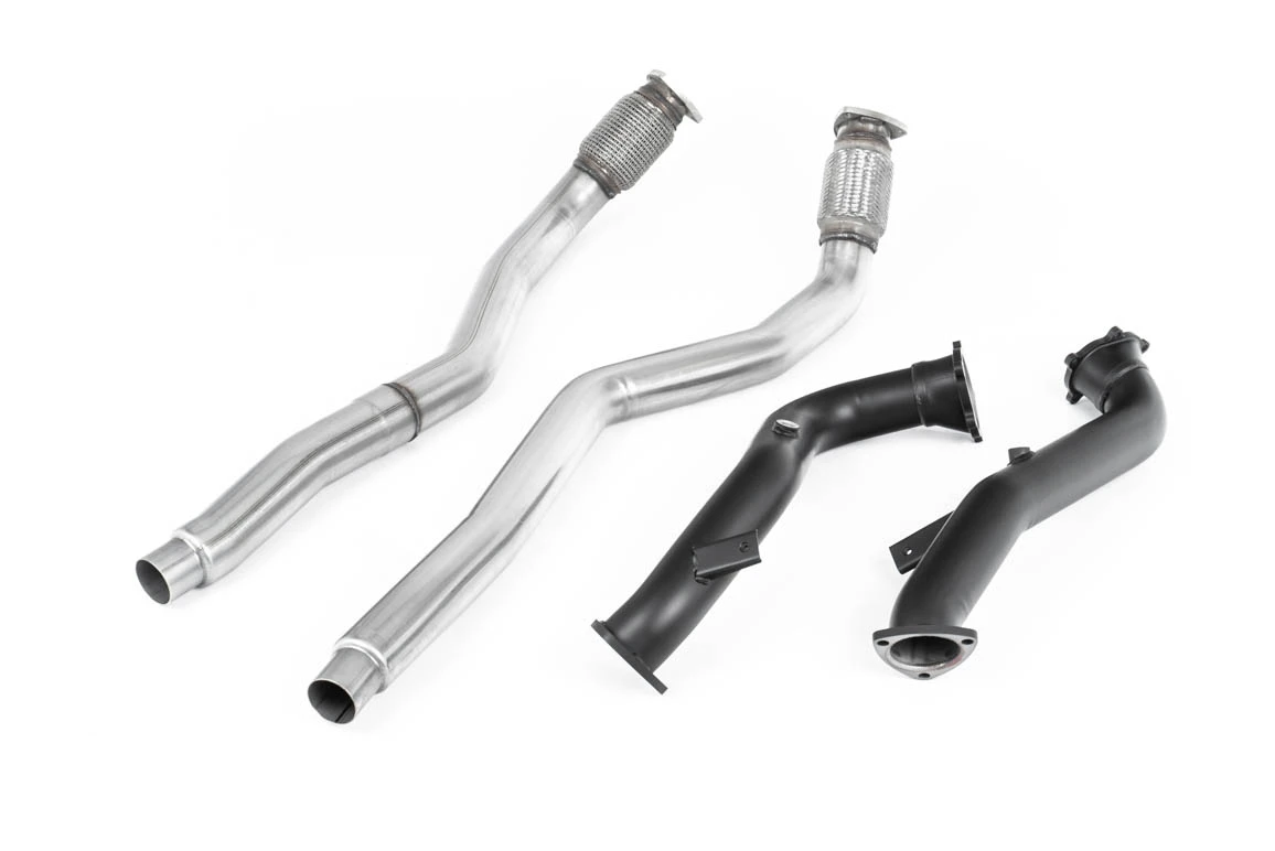 Milltek Sport Downpipe passend für Audi RS6 & RS7 C7 4.0 TFSI biturbo quattro & Audi S6 4.0 TFSI C7 quattro S7 Sportback 76,2mm