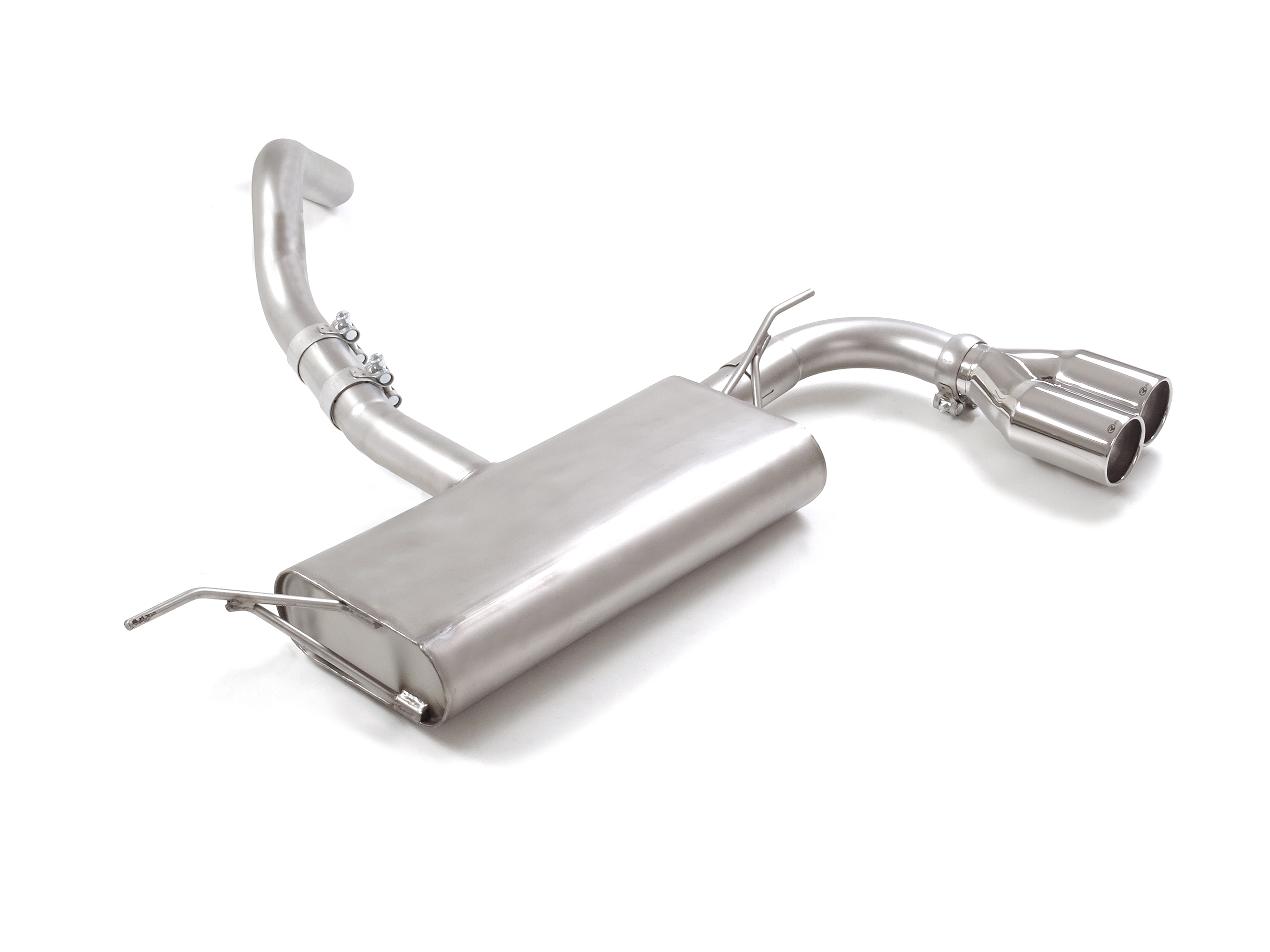 Sportauspuff Ford Focus 4 1.0 Ecoboost 2x80mm ECE | Ragazzon