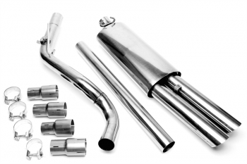 TA Technix Abgasanlage VW Golf II 19E – rund+scharf