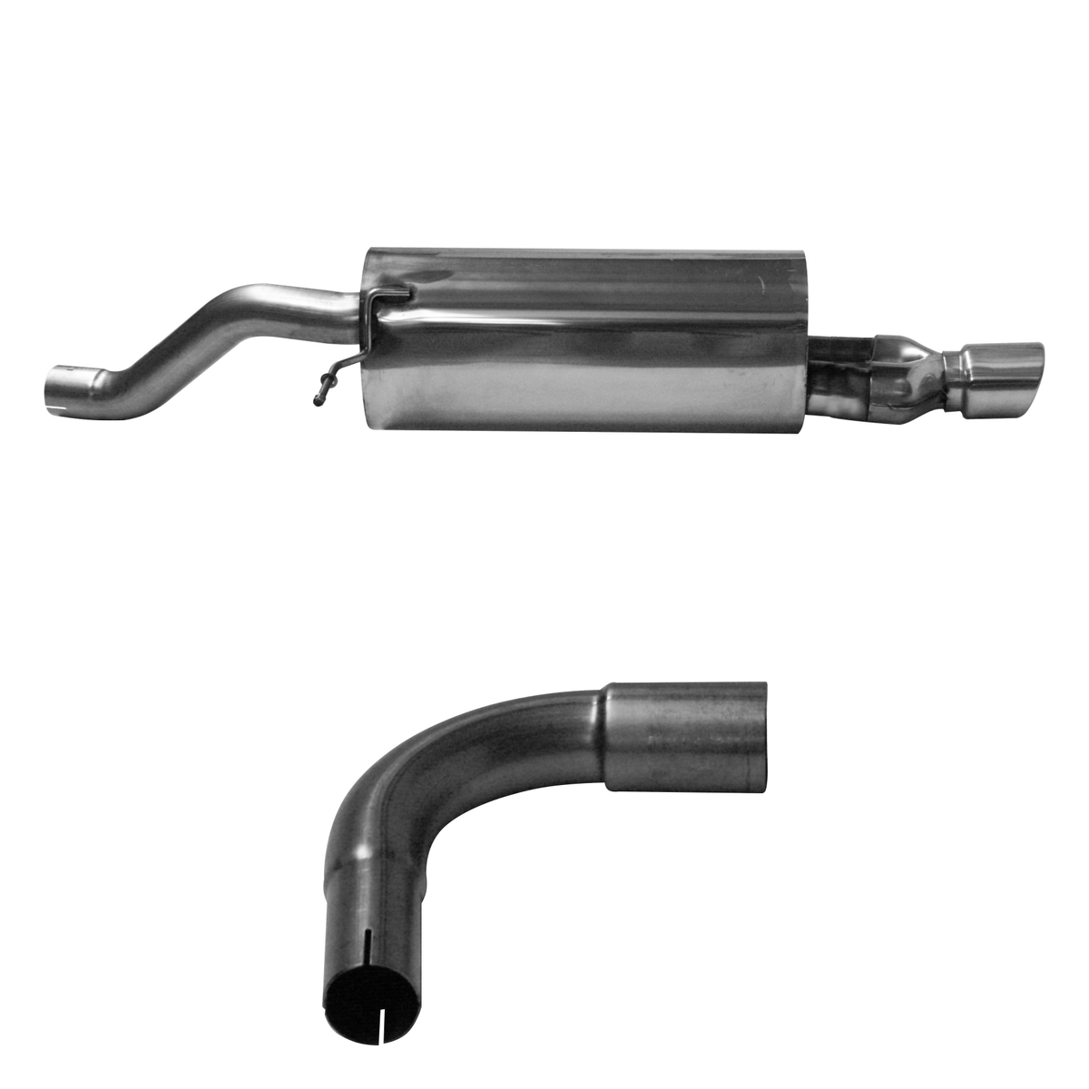 Bastuck Endschalldämpfer Single – Ford Fiesta Fiesta JHH 1.0l EcoBoost
