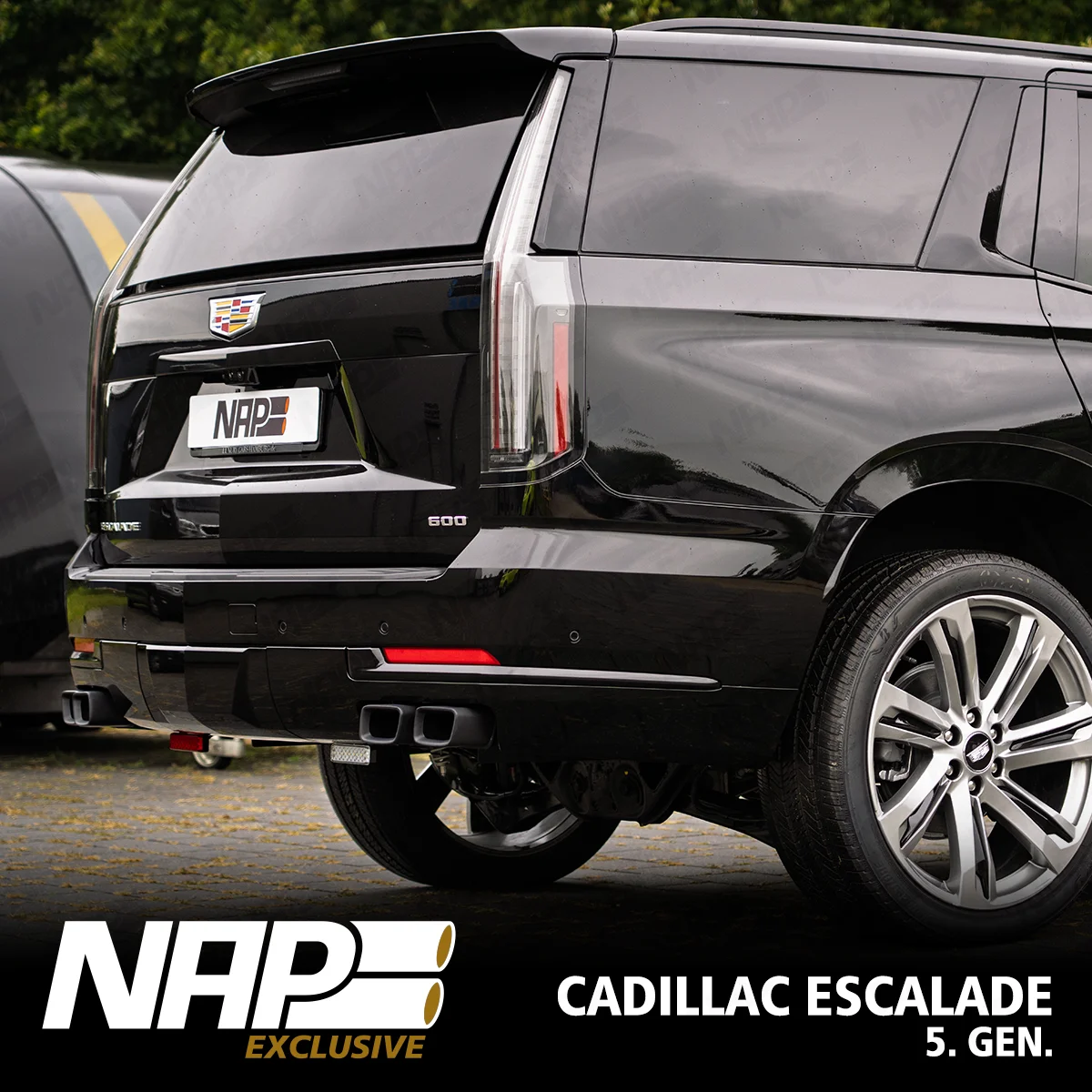 NAP Klappenauspuff passend für Cadillac Escalade