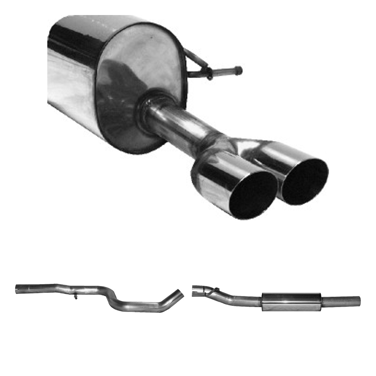 Bastuck Komplettanlage – Citroen C2 C2