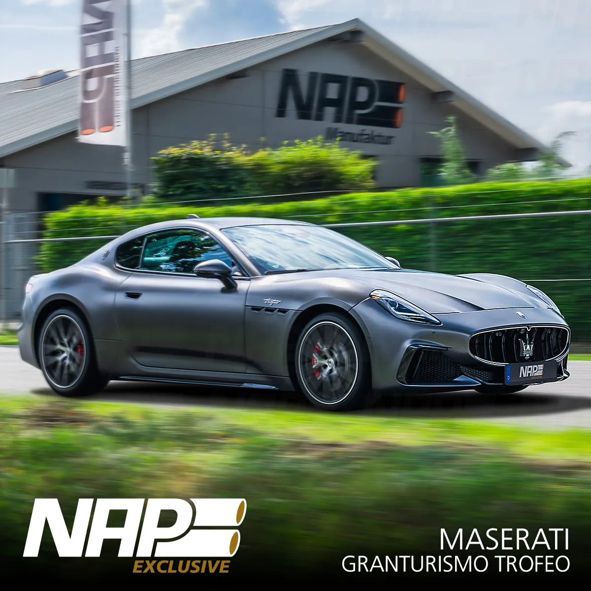 NAP Klappenauspuff passend für Maserati GranTurismo Trofeo/Modena