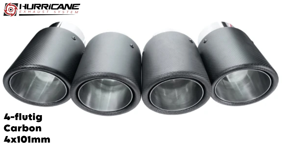 4-flutig Carbon (4x101mm)
