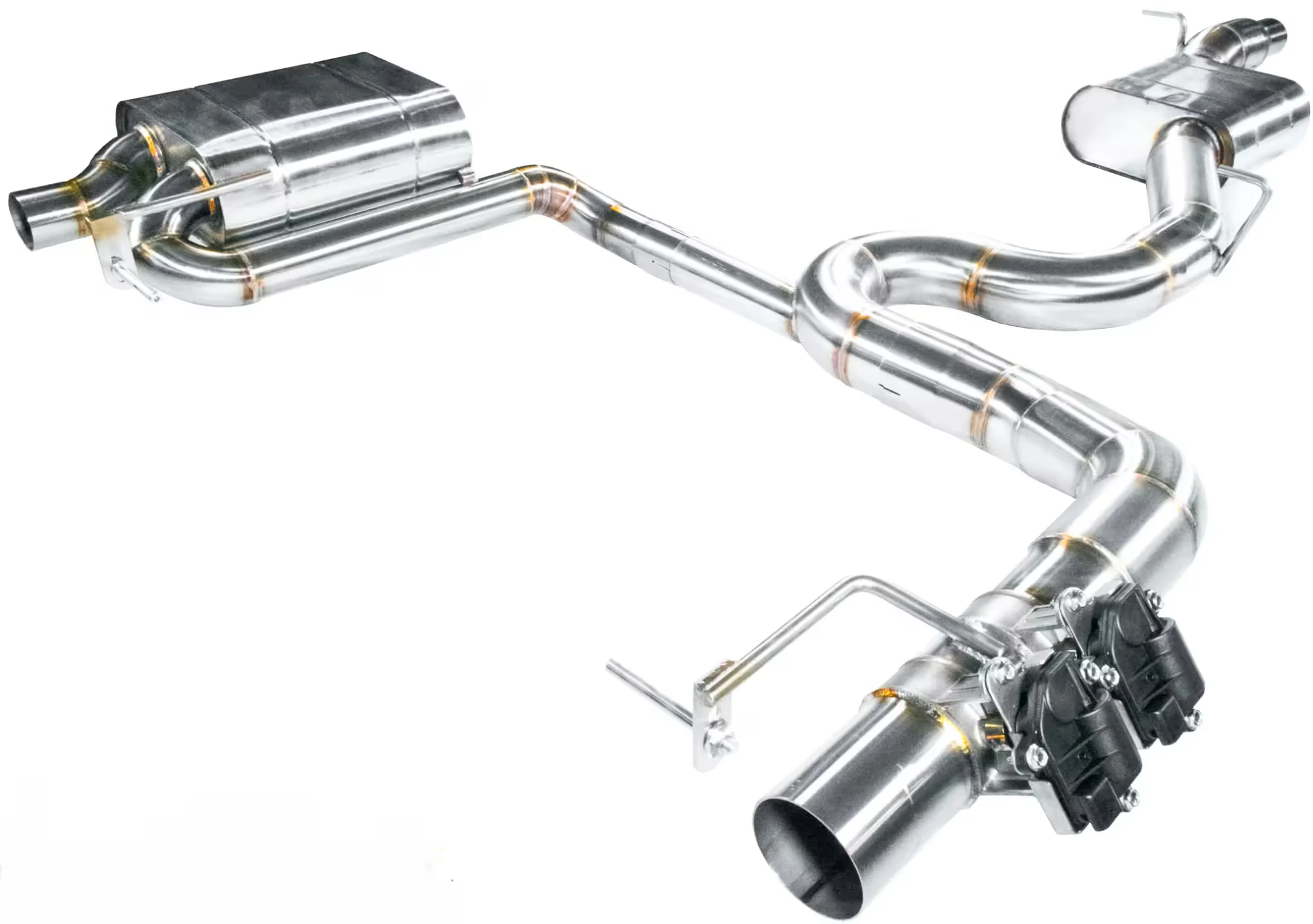 Hurricane 3,5" Abgasanlage für Seat Leon Cupra ST 300 AWD 5F V1