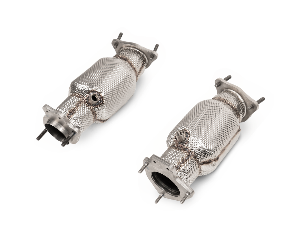 Akrapovic Racing Link Pipe Set mit Katalysator für Chevrolet Corvette Stingray C8