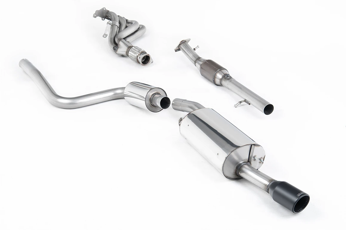 Milltek Sport Auspuffanlage passend für Ford Fiesta Mk6 ST 150 - Verbindungsrohr gedämpft