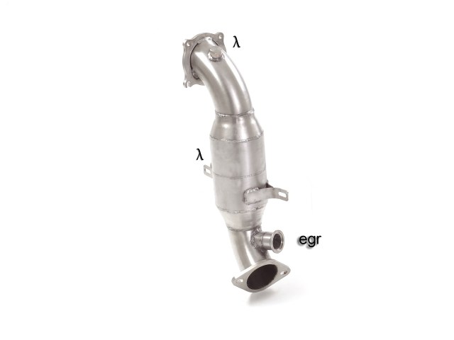 Downpipe Alfa Romeo Giulia 2.0 Turbo Metallkat 300cpsi | Ragazzon