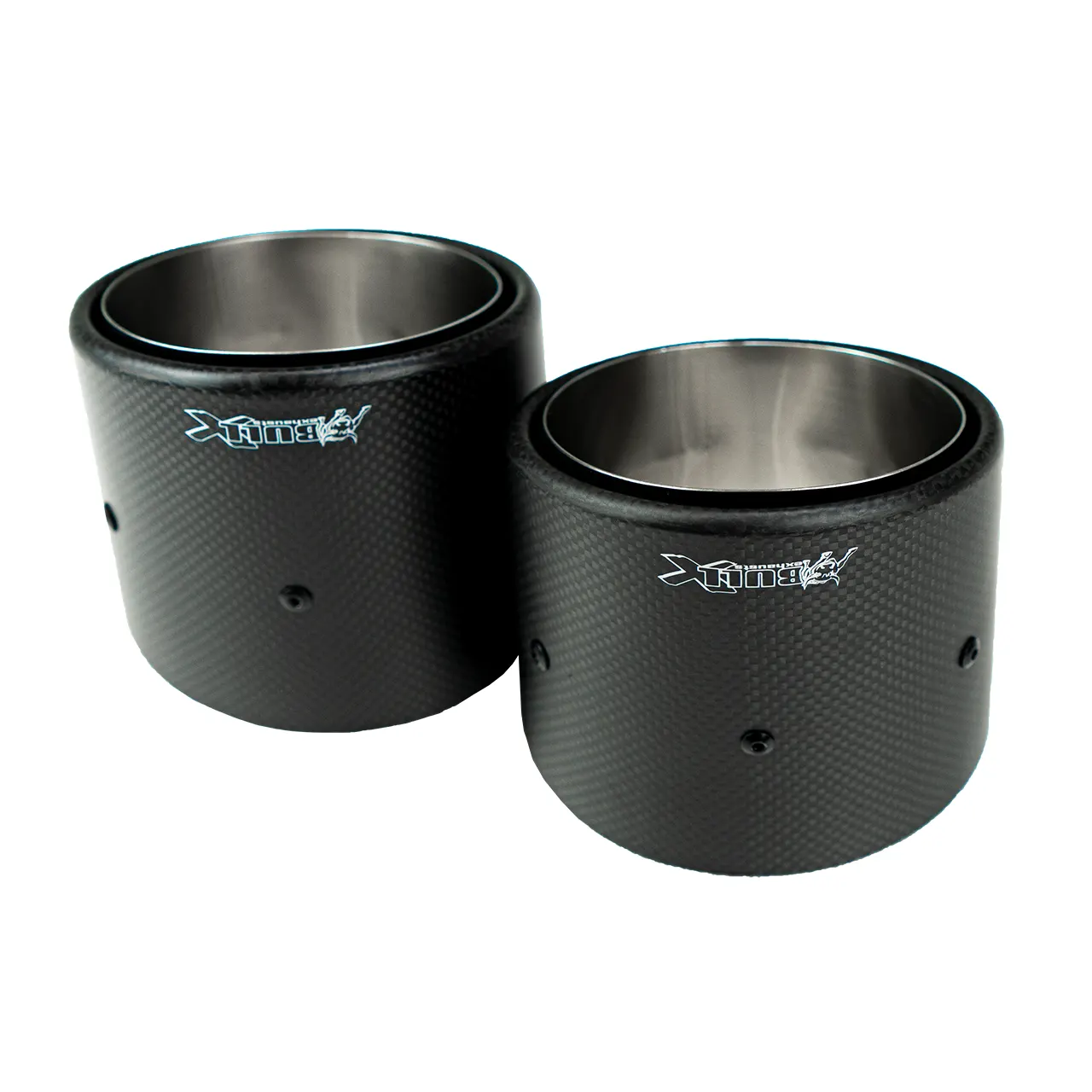 Bull-X Endrohrset: Carbon 2x114mm Hyundai i30N inkl. Performance