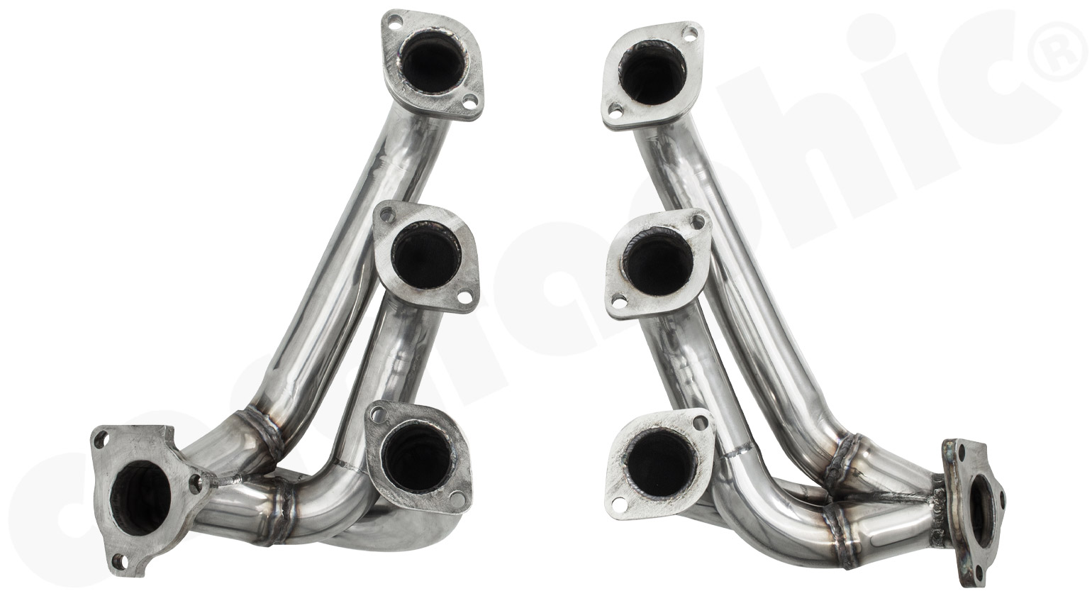 CARGRAPHIC Racing Fächerkrümmersatz für Porsche 993 Turbo GT2 3,6L