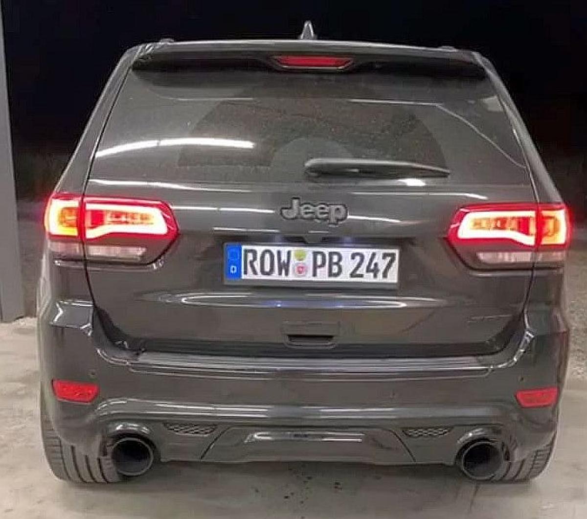 Grail Komplettanlage Jeep Grand Cherokee WK2 SRT 3,5 Zoll ECE