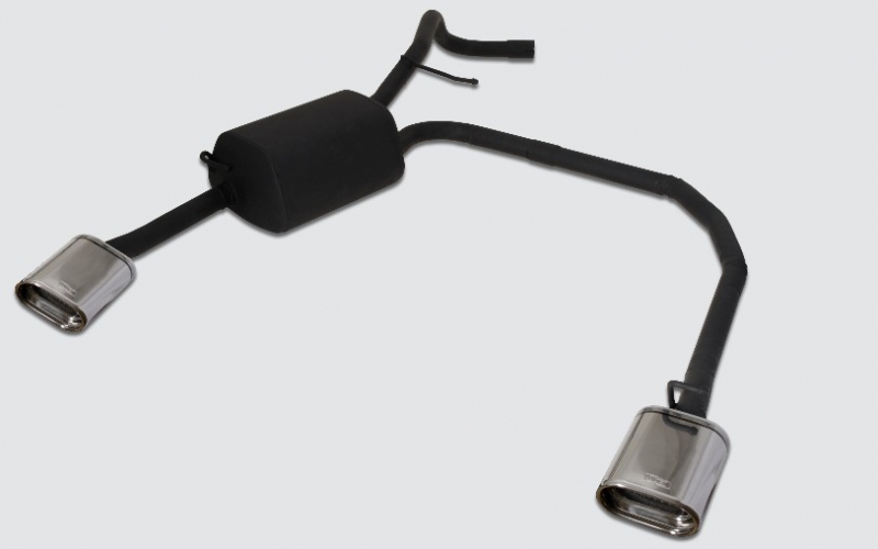 Ulter Sport Stahl Sportauspuff für Skoda Fabia I (2000-2006) Hatchback 1,0i 37 kW