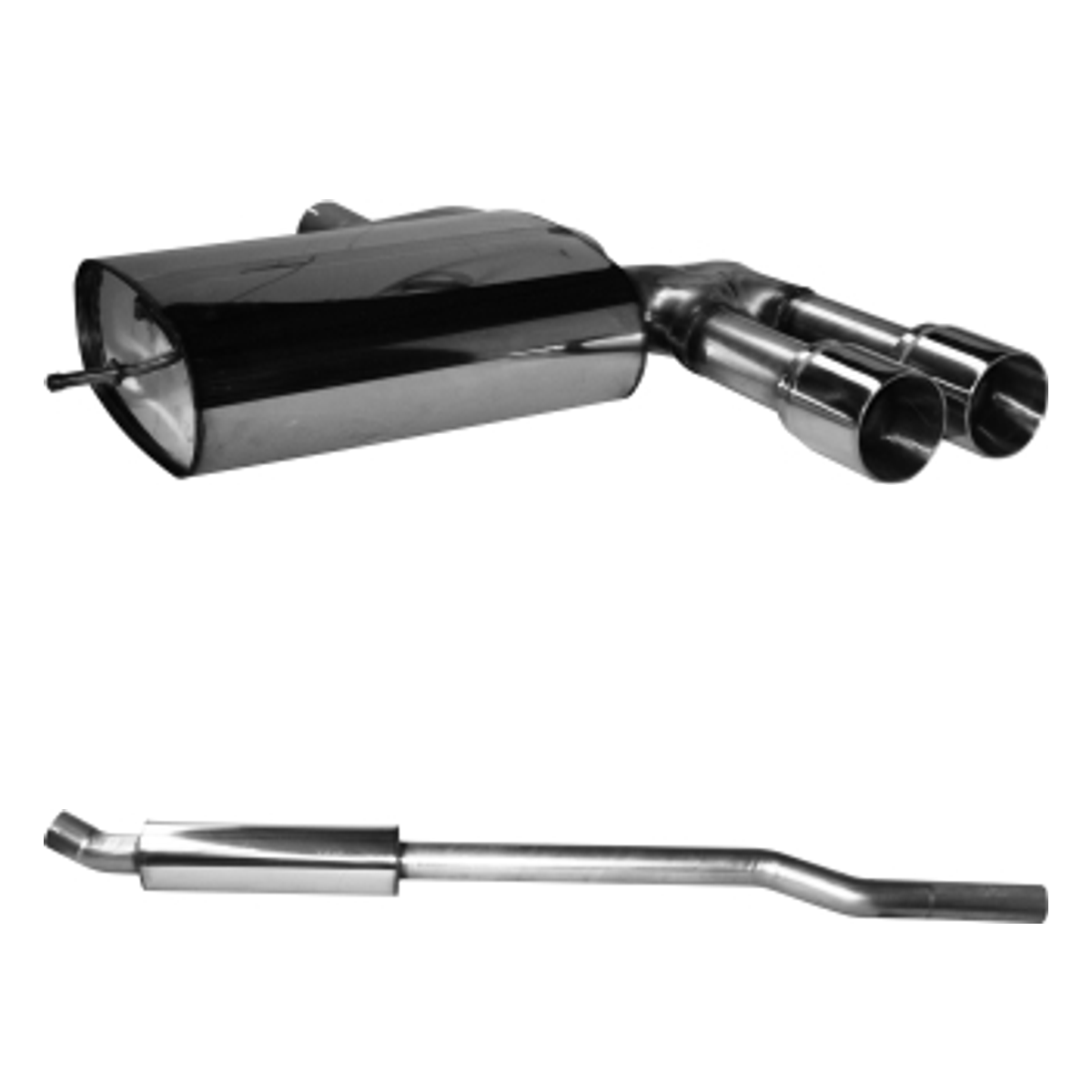 Bastuck Komplettanlage Central – BMW Mini F56 Mini F56 Cooper S