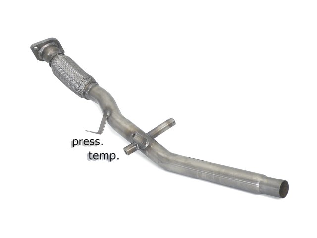 Downpipe + DPF-Ersatzrohr Set Renault Clio 4 1.5 dCi | Ragazzon