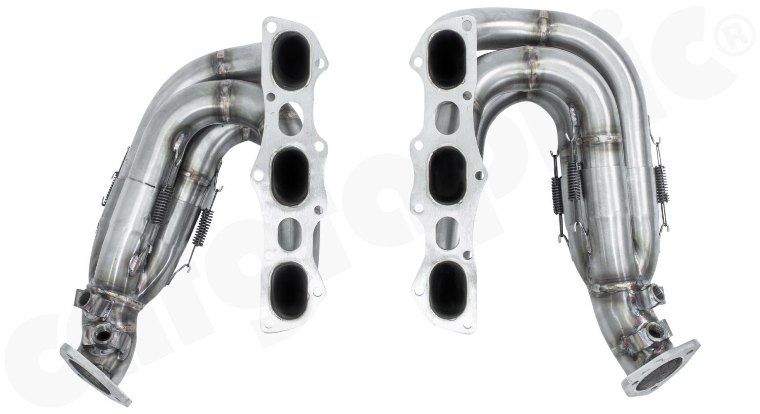 CARGRAPHIC Fächerkrümmer für Porsche 718 Cayman GT4 Clubsport 3,8L