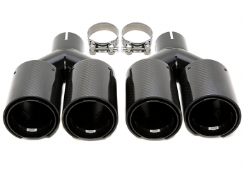 TA Technix Auspuffblende BMW 5er F10 - 76 mm scharf, mit Sieb
