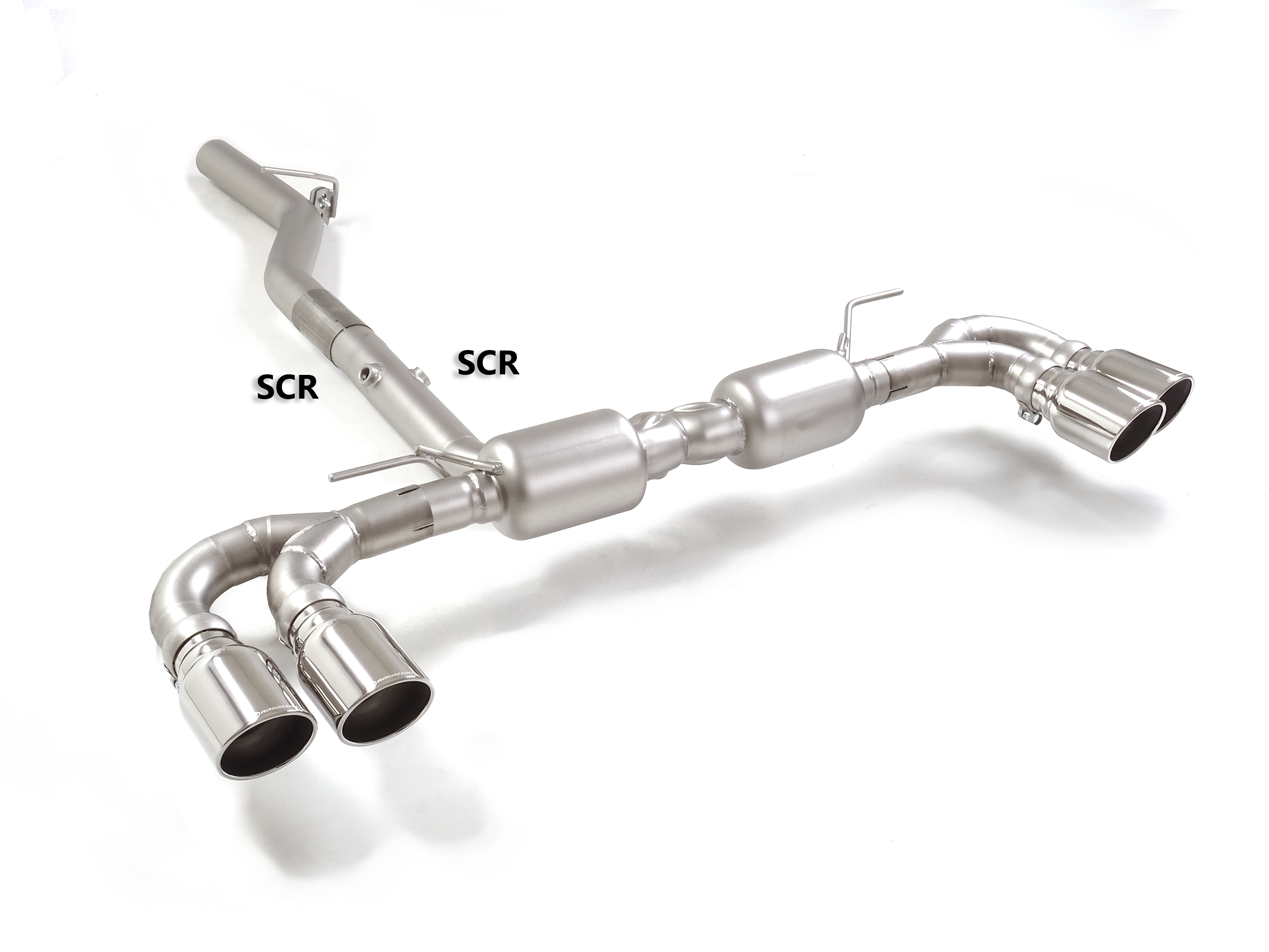 Sportauspuff Alfa Romeo Giulia 2.2TD 952 2x102mm ECE | Ragazzon