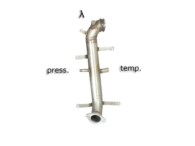 Downpipe + DPF-Ersatzrohr Set Alfa Romeo Giulietta 1.6 JTDm | Ragazzon