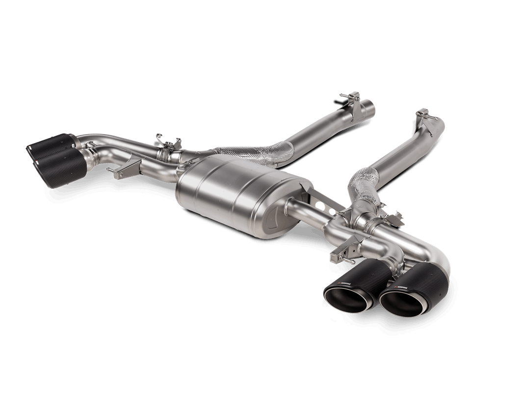 Akrapovic Sportauspuff ECE BMW X5/X6 M (F95/F96) Titan Slip-On