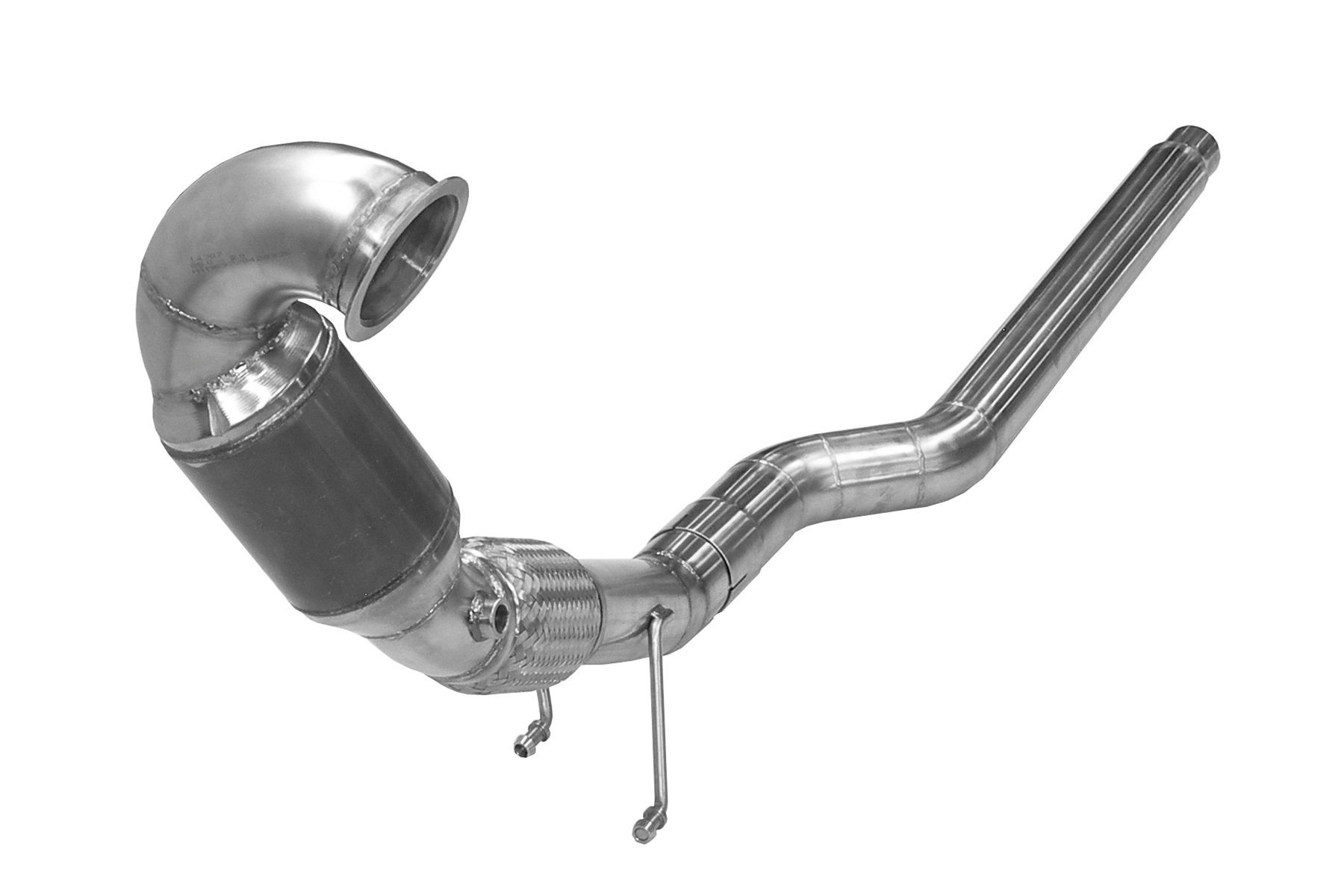 BN-Pipes Downpipe eintragungsfrei VW Golf 7 Variant 1.8-2.0 TSI Edelstahl 85mm