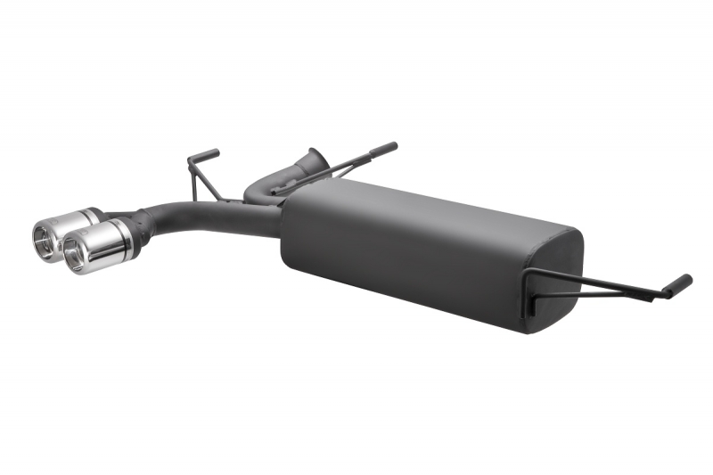 Ulter Sport Stahl Sportauspuff für Peugeot 206 RC (2002-2008) Hatchback 2,0i 16V 130 kW