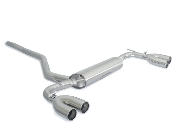 Sportauspuff Jeep Renegade 2.0 Mjet 2x70mm ECE | Ragazzon