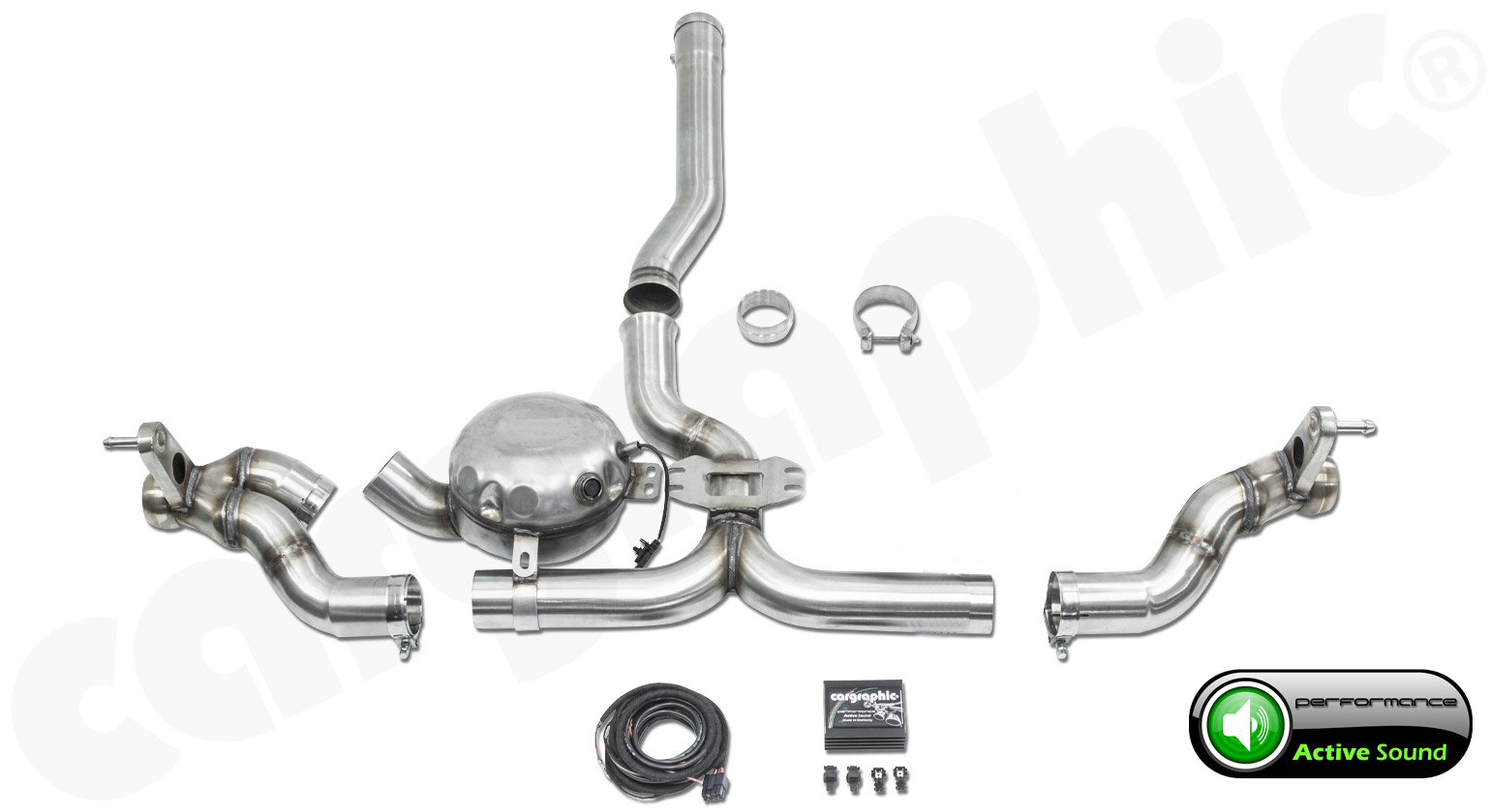 CARGRAPHIC Active Sound System für Porsche Cayenne 958.1 3,0 TDI