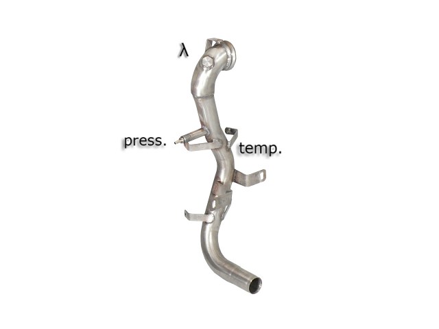 Downpipe + DPF-Ersatzrohr Set Opel Corsa D 1.3 CDTi | Ragazzon