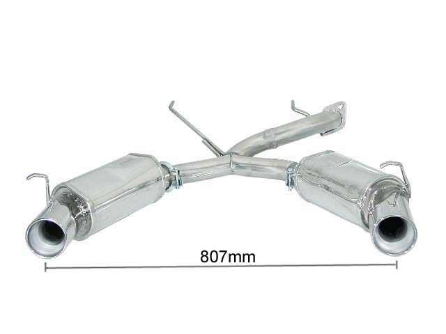 Sportauspuff Alfa Romeo GTV & Spider 2.0 V6 Turbo 2x102mm ECE | Ragazzon