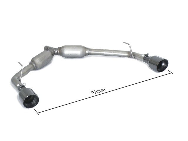 Sportauspuff Alfa Romeo Giulietta 1.4 TB 2x102mm ECE | Ragazzon